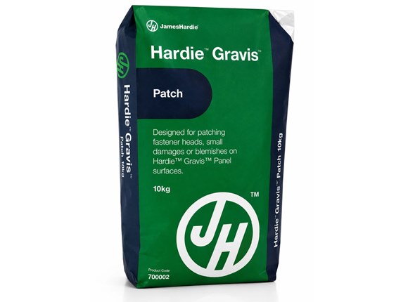 james hardie gravis patching compound 10kg bag